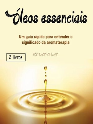 cover image of Óleos essenciais